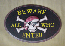 pirate sign